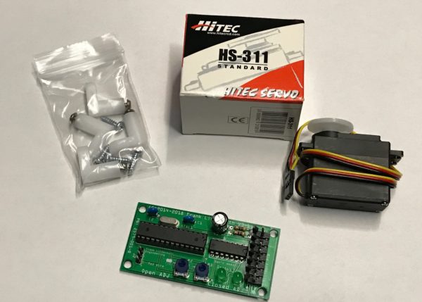 "Tommy" blinders controller board and servo