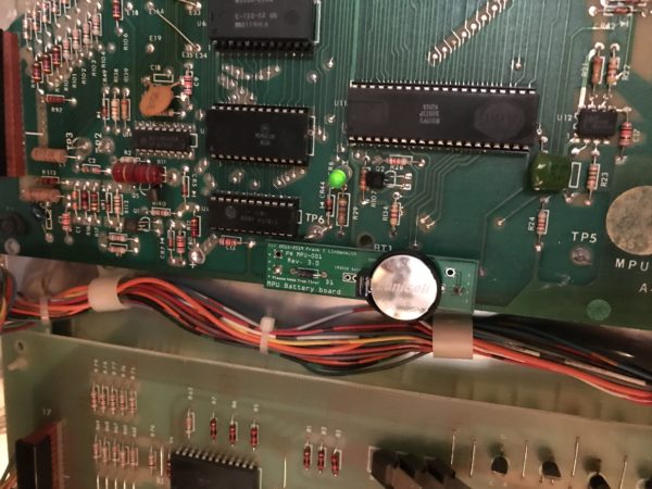 MPU 100/200 battery board for Bally/Stern games - Image 2