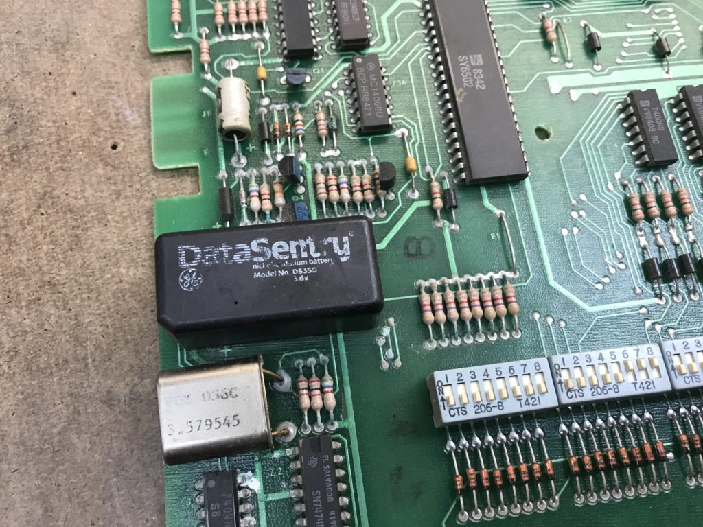 Gottlieb System 80 Battery Boards