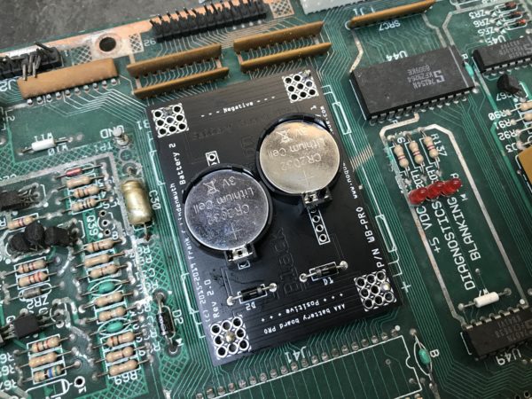 Williams pinball systems 7-11 Battery Board PRO Black Edition