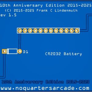Franks Original 10th Anniversary Battery Board